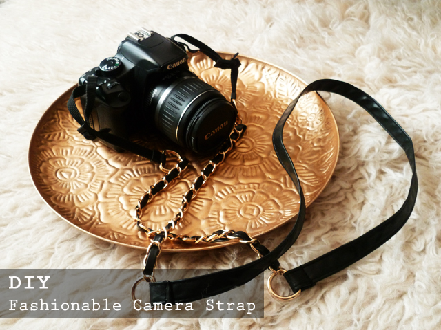 Preciously Me blog : DIY Fashionable Camera Strap