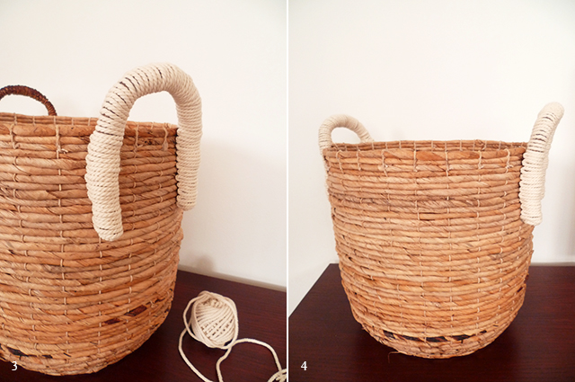 Preciously Me blog : DIY - Customize a Basket