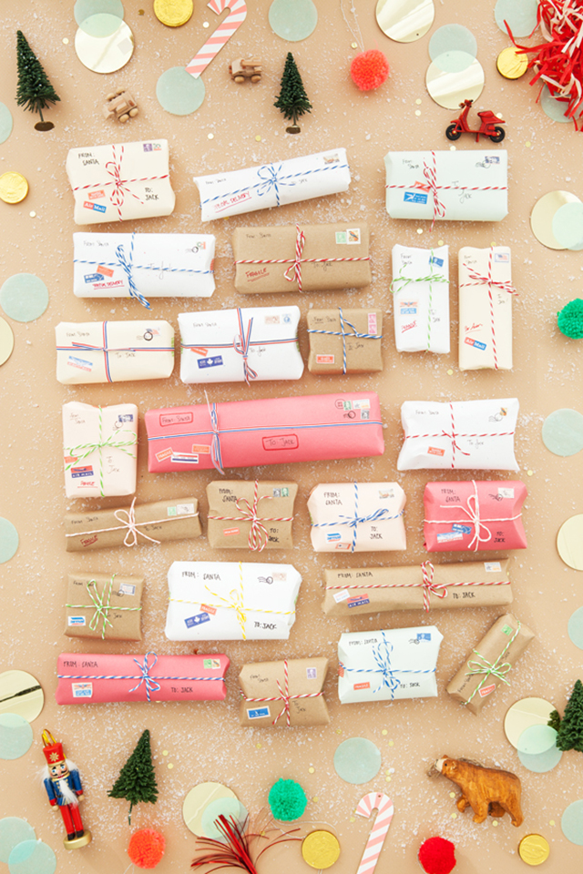 Preciously me blog : DIY - tiny packages advent calendar